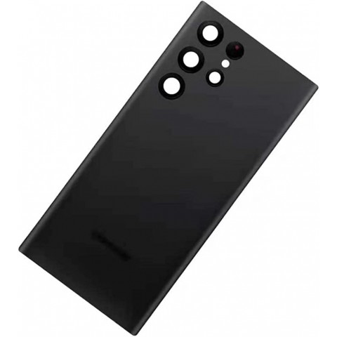 Galinis dangtelis Samsung G908 S22 Ultra juodas (phantom black) (O)